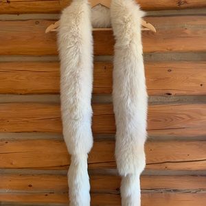✨Vintage White Arctic Fox Fur Stole✨